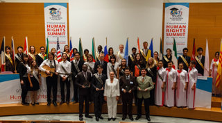 Delegates to the 9th Annual Human Rights Summit.