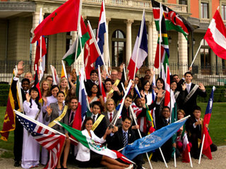 Youth delegates to the 8th annual Human Rights Youth Summit in Geneva, Switzerland.